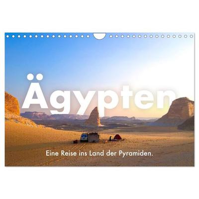 Ägypten - Eine Reise ins Land der Pyramiden. (Wandkalender 2026 DIN A4 quer), CALVENDO Monatskalender