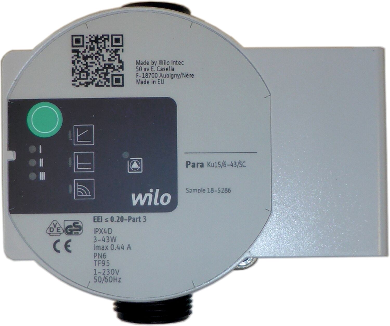 Pompe de charge de stockage Wolf G1" 207486999