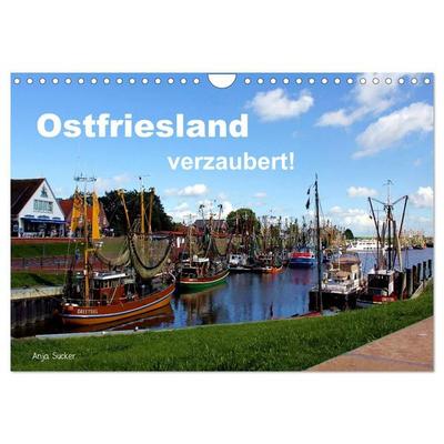 Ostfriesland verzaubert! (Wandkalender 2027 DIN A4 quer), CALVENDO Monatskalender