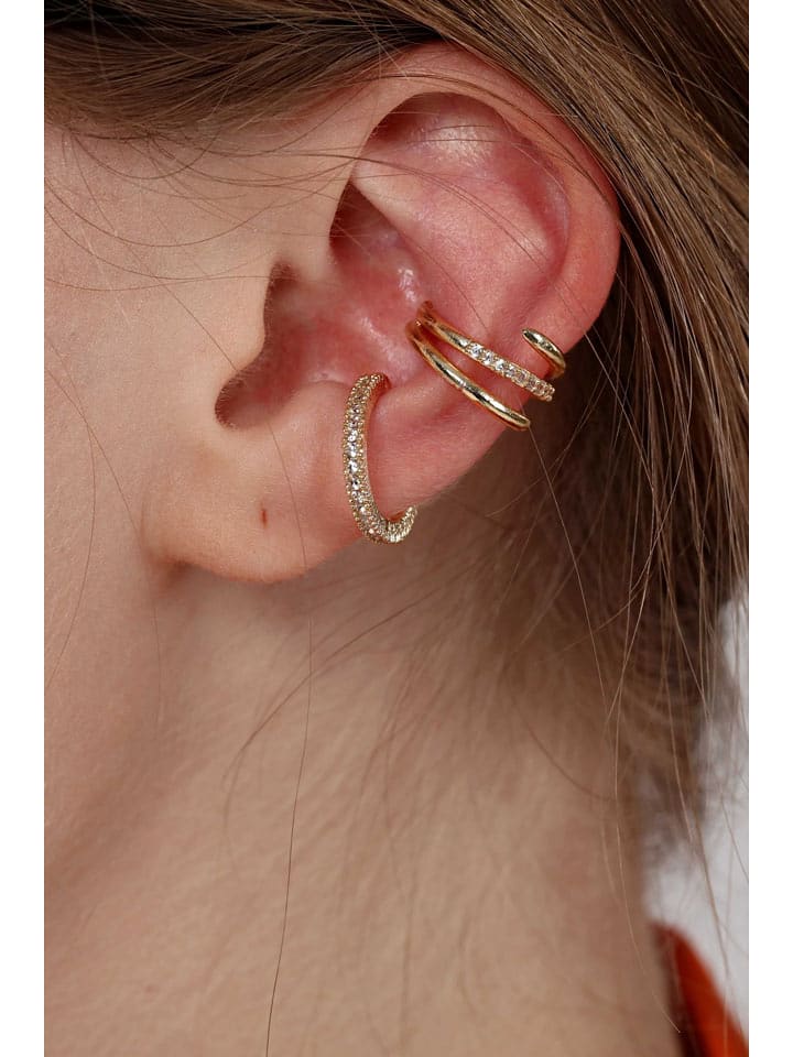 Heliophilia Earcuff mit Edelsteinen - onesize
