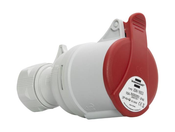 CEE-Kupplung 400V/16A Ip44