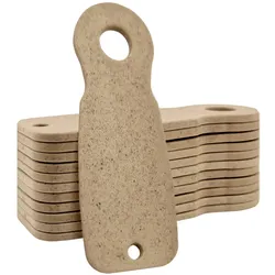 CombiCraft Einkaufswagenlöser Caddy Key aus Holzfaser - pro 50 Stück