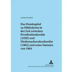 Franitza:Das Domkapitel zu Hildesheim i, Fachbücher von Andreas Franitza