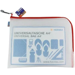HERMA Reißverschlussbeutel A4 transparent