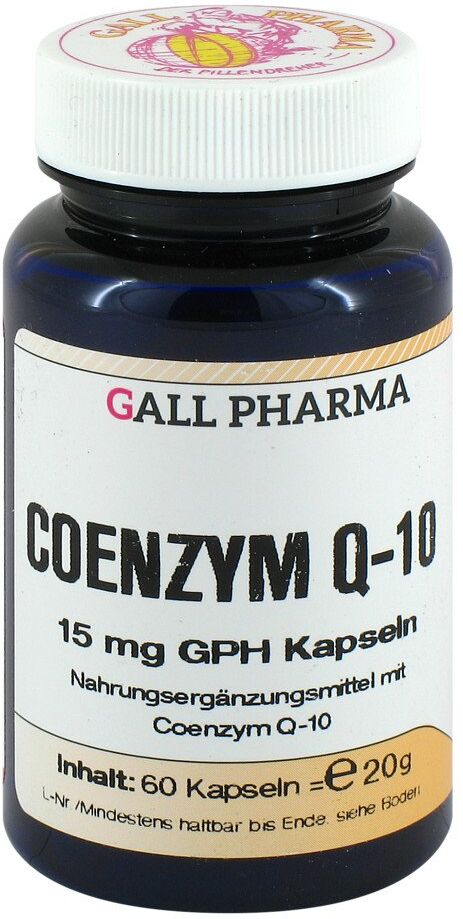 Coenzym Q10 Gph 15 mg Kapseln