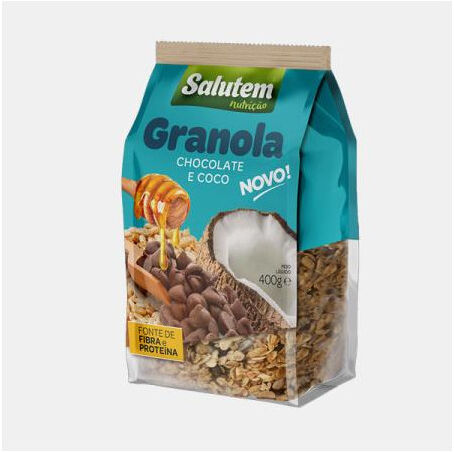 GRANOLA CHOCOLATE E COCO 400g SALUTEM