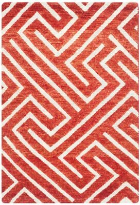 SAFAVIEH Hand-knotted Santa Fe Nikoleta Modern Wool Rug