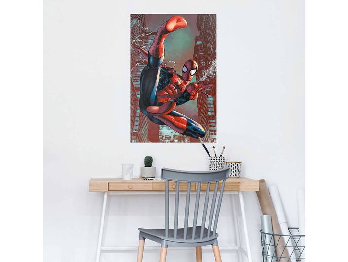 Poster Spider-Man Papier Rouge 61 x 92 x 0cm