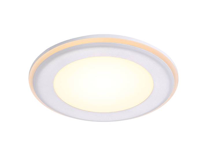 Einbauleuchte Elkton 15cm Weiß Polycarbonat Nicht austauschbare LEDs LED-Platine