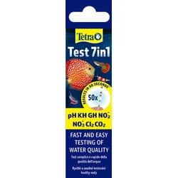 TETRA Test 7in1 Teststreifen für Aquarienwasser, 50 Stück