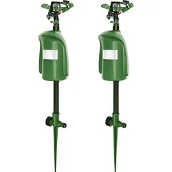 Isotronic, Tiervertreiber, 2er-Set Universal Tiervertreiber mit Wasserstrahl & Bewegungssensor