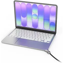 Compulocks MBALDGN01KL, Apple, MacBook Neo (13-inch, 2026) A3404, Notebook Security, Schwarz, Silber