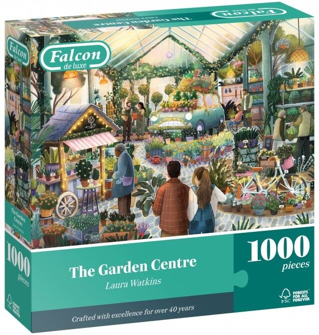 Jumbo Games Puzzle 1000 pcs Falcon : The Garden Centre - Jumbo
