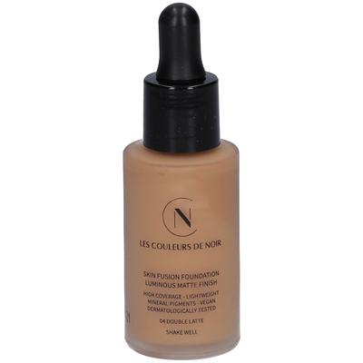Les Couleurs de Noir Skin Fusion Foundation 04 Double Latte 30 ml Make up