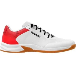 KEMPA Hallen-Sport-Schuhe Kourtfly Three, Größe 11 in Weiß Weiß