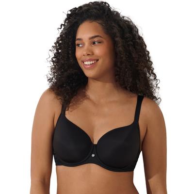 Schalen-BH LISCA "Schalen BH Alegra", Damen, Gr. 75, Cup F, schwarz, Obermaterial: 83% Polyamid PA. 17% Elasthan EL., BHs Schalen-BH