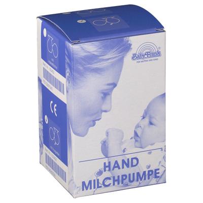 Milchpumpe Frank Hand m.Auffangbeh.Glas m.Abl. 1 St Pumpe