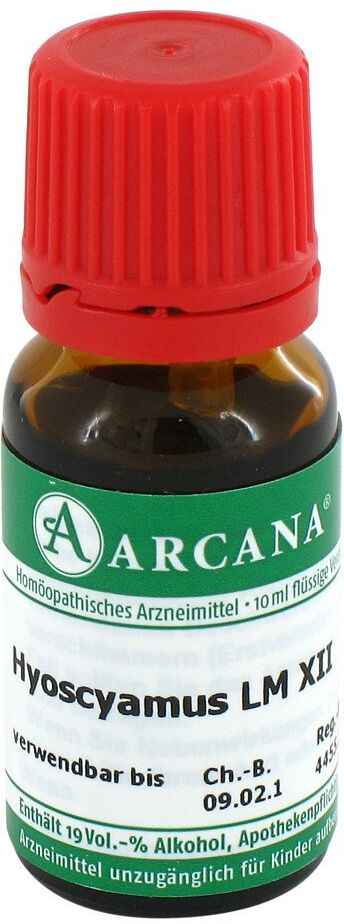 Hyoscyamus Arcana Lm 12 Dilution