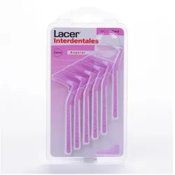 Lacer Abgewinkelte Ultrafeine Interdentalbürsten 6 Stück