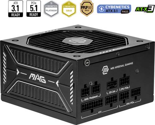 MSI MAG A750GLS PC Netzteil 750W 80PLUS Gold