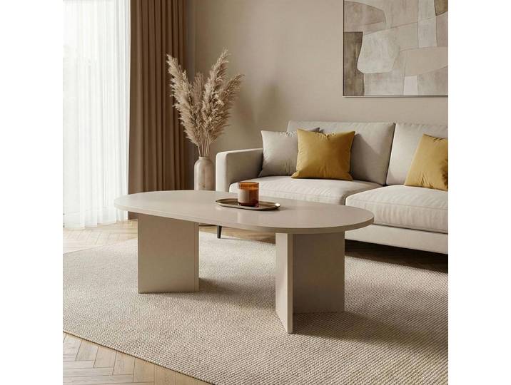 Couchtisch Sable Creme B: 119cm