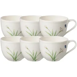 Villeroy & Boch, Tasse, Multipack Colourful Spring Kaffee-Obertasse - 6 Stück (230 ml, 6x)
