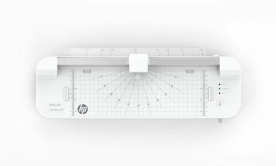 Laminiergerät HP OneLam Combo A3, bis DIN A3, Heiß-/Kaltlaminierung, bis 125 μ, 400 mm/min, 2-4 min, Touch Panel, integriertes Schneidegerät, mit Zubehör