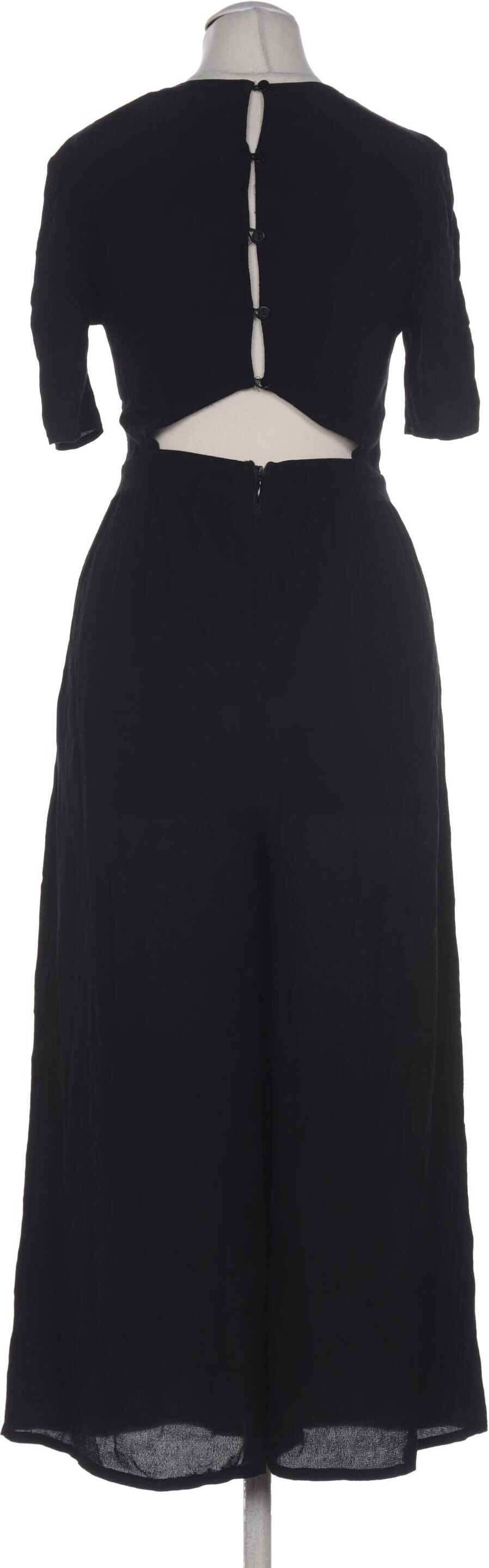 asos Damen Overall oder Jumpsuit, Schwarz, Gr. EU 34, Viskose - Second Hand