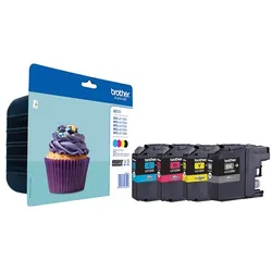 Tinten BROTHER LC123VALBPDR BROTHER MFCJ4510 TINTE(4)ST