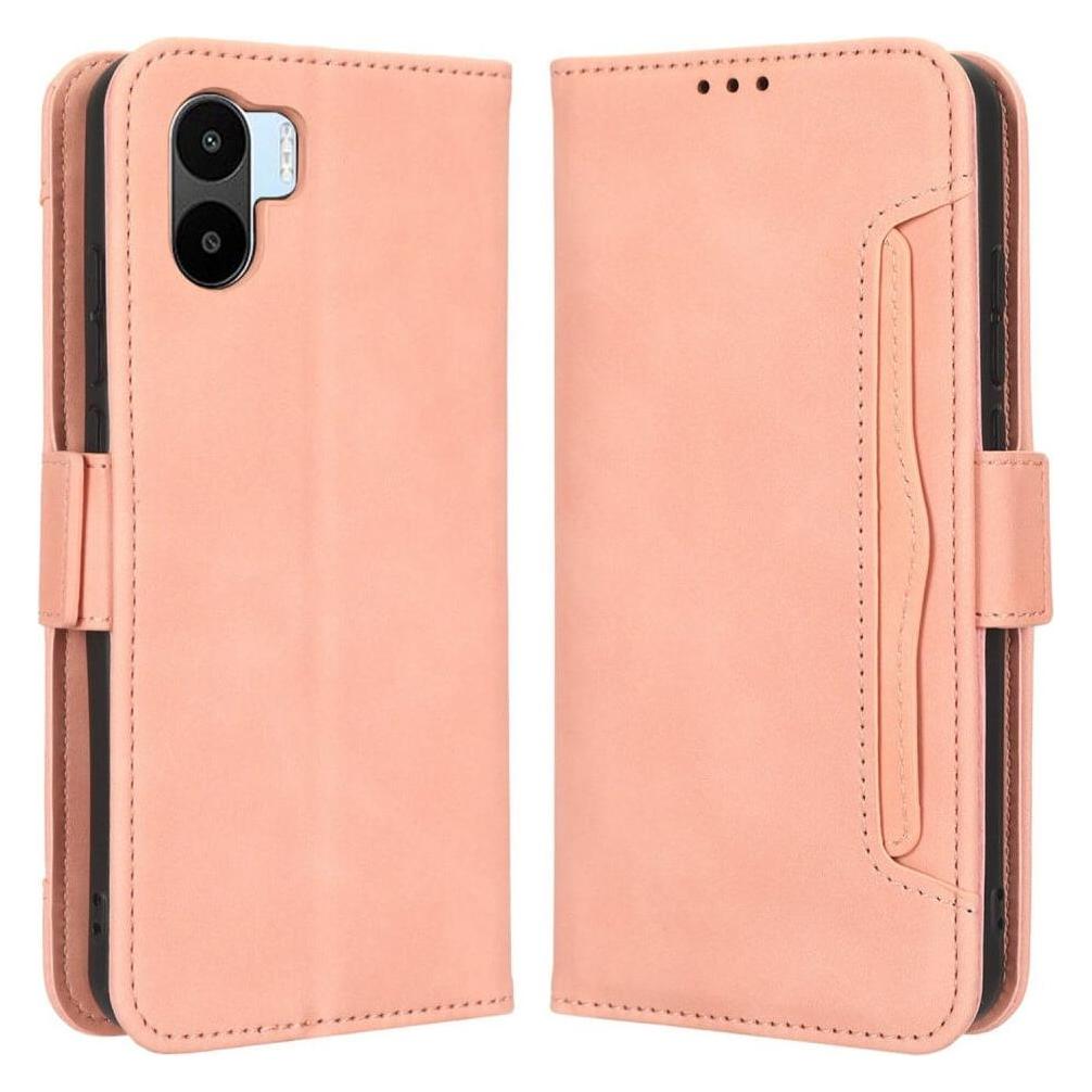 Cover-Discount Xiaomi Redmi A2 / A1 - Etui mit vielen Kartenfächer rosa (Xiaomi Redmi A1, Xiaomi Redmi A2) (660114141A)