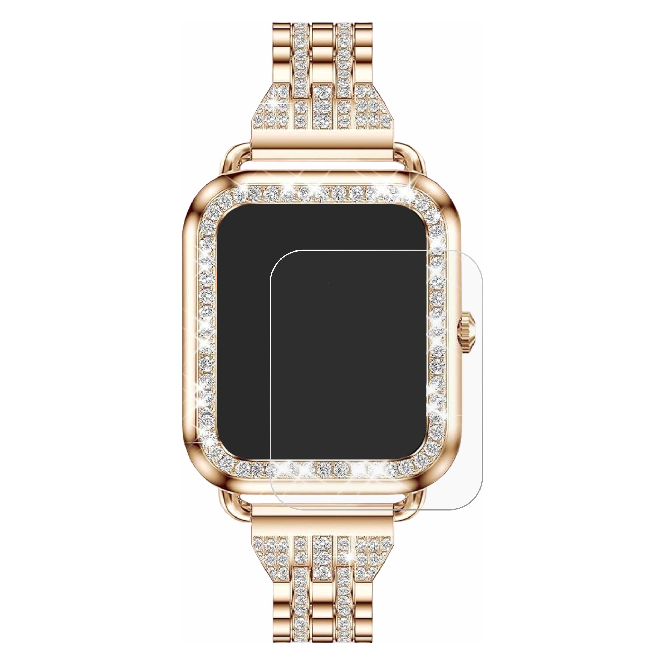 upscreen Schutzfolie für fitonyo Smartwatch 1.29" Displayschutz Displayschutzfolie Folie Klar antibakteriell (2064896)