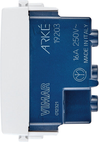 Vimar Arkè 19203.B Presa Bipasso 2p+t 16a P17/11 Colore Bianco