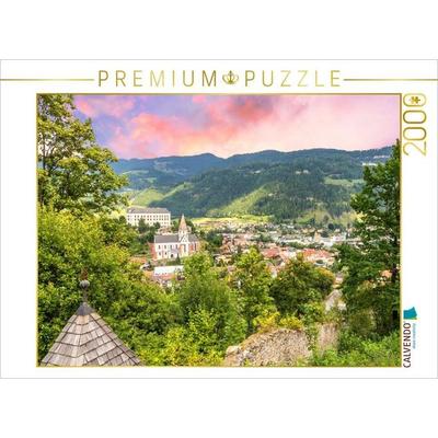 CALVENDO Puzzle Der Blick zum Schlossberg | 2000 Teile Lege-Größe 90 × 67 cm Foto-Puzzle für glückliche Stunden, von , Calvendo Puzzle