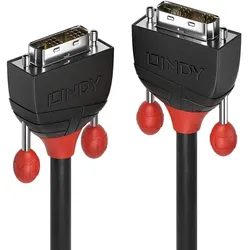 Lindy 36259 DVI-Kabel 10 m DVI-D Schwarz
