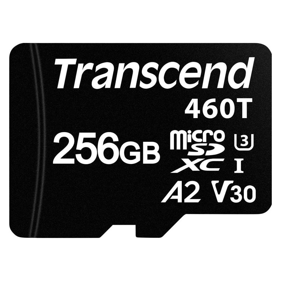 Transcend TS256GUSD460T-VS1 microSD-Karte Retail 256 GB (256 GB, microSDXC, U3, UHS-I) (TS256GUSD460T-VS1)