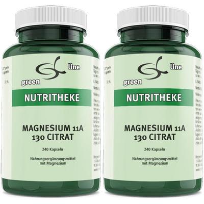 Magnesium 11 A 130 Citrat Kapseln x2 2x240 St