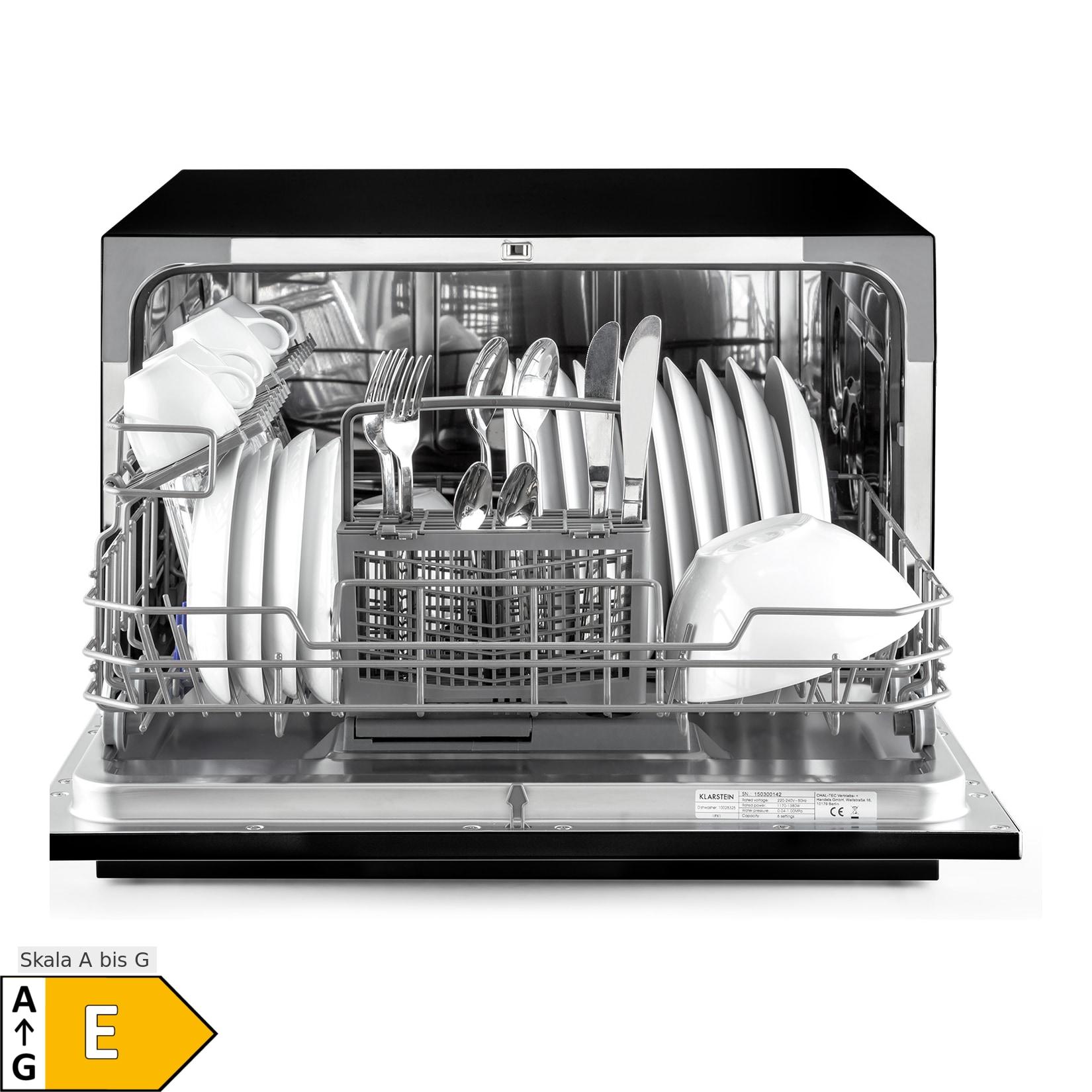 Havasia UV 6 Geschirrspüler UV-Licht freistehend 1380W Schwarz