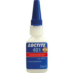 Universeller Sofortklebstoff (NSF) LOCTITE 401, 20g Dosierflasche