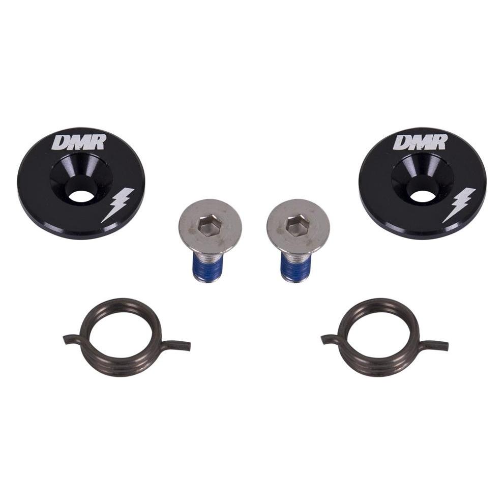 DMR V-Twin, 2 x End Caps, 2 x Bolts, 2 x Springs. (DMR-SVTWIN-ENDCAPS)