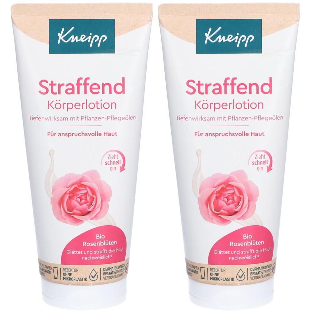 Kneipp Straffend Körperlotion Rosenblüten 2x 2x200 ml Lotion