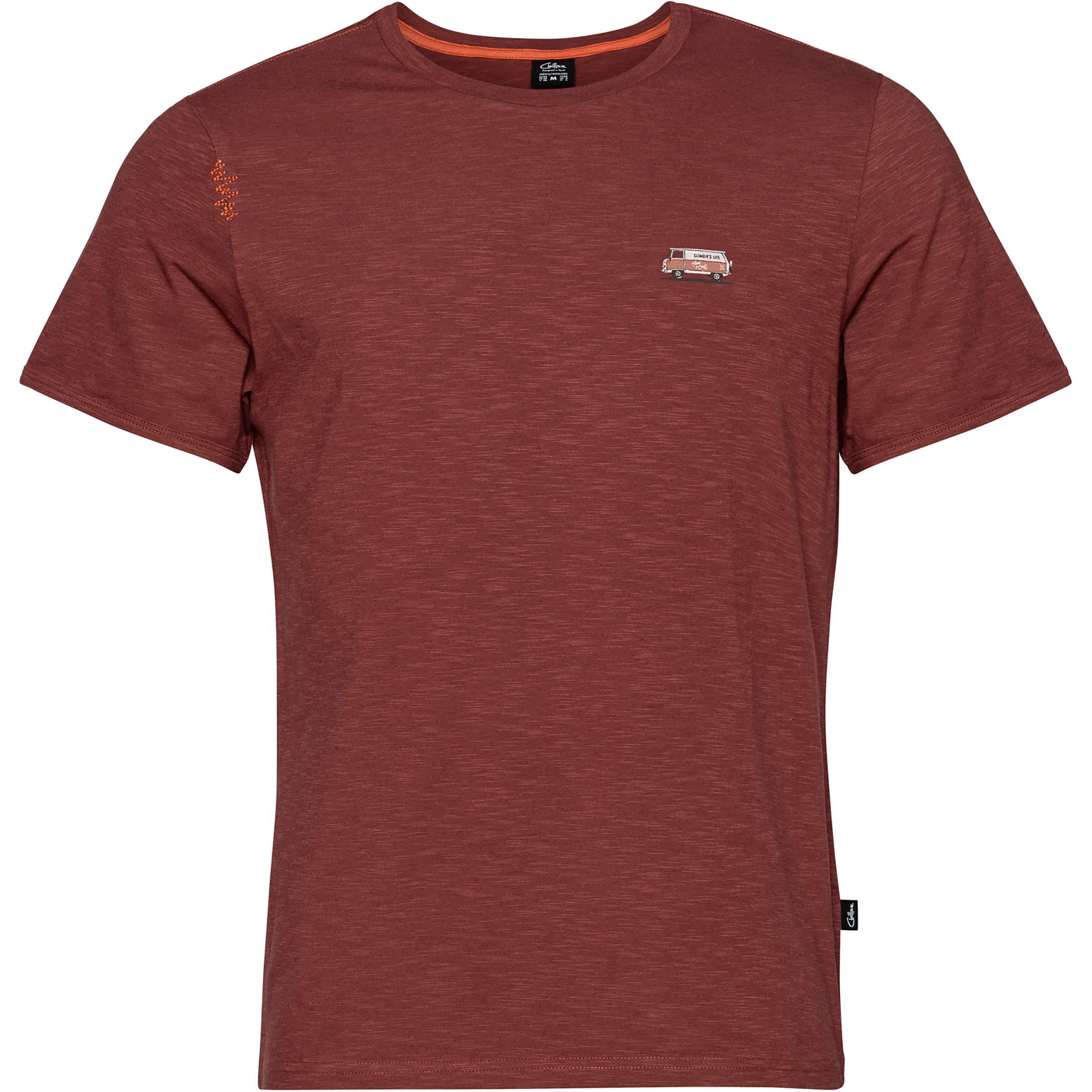 Chillaz Innsbruck Happy Days Herren T-Shirts braun Größe S Alpinklettern | Sportklettern | Bouldern Hautfreundlich