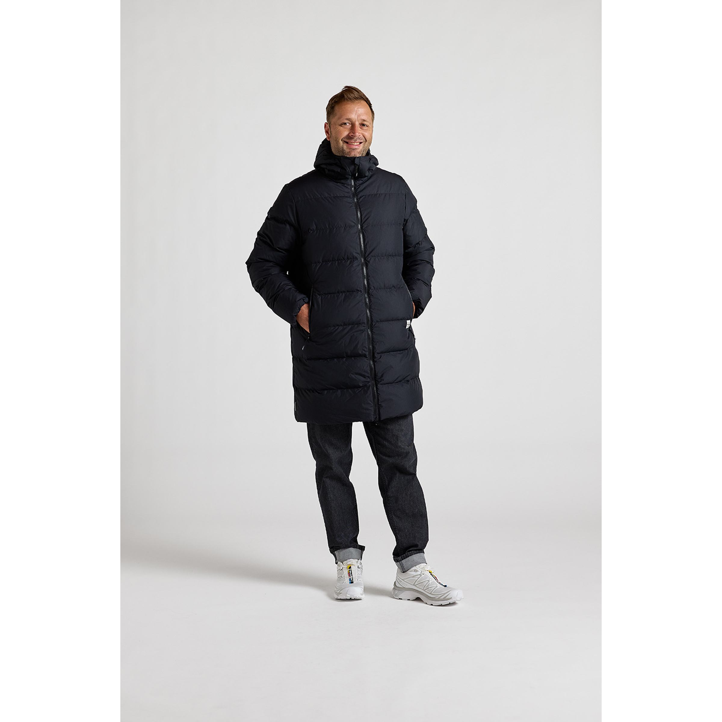 Maloja MasettiU. Mantel Winterjacke schwarz Größe XS Lifestyle Wasserabweisend Wasserabweisend
