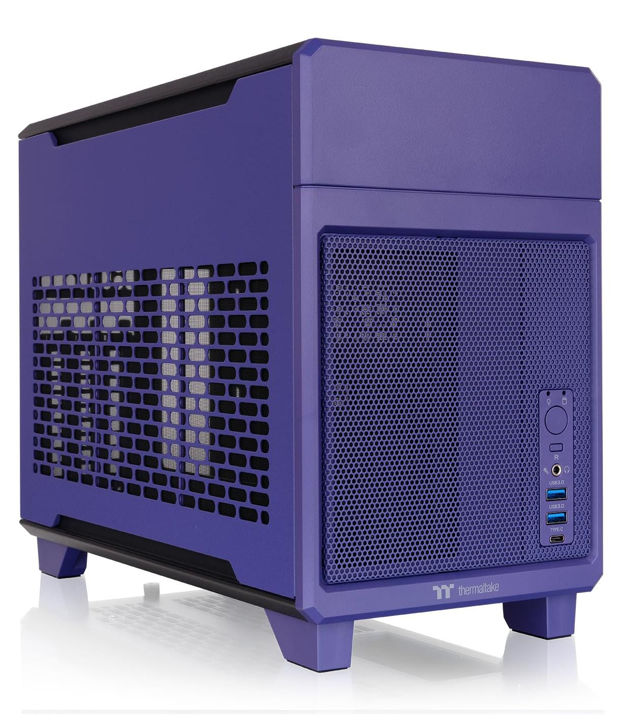 Thermaltake TR100 Mini-tower PC-behuizing, Paars, Mini-ITX, Staal