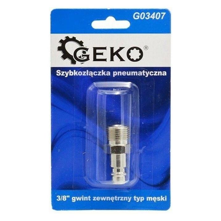GEKO Pneumatik-Schnellwechsler mit Aussengewinde 3/8 (G03407)