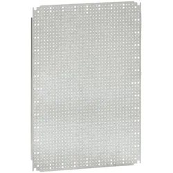 Legrand 036004 Montageplatte Lina 12,5, Lochplatte, Abmessung 400 x 300 (Höhe x Breite in mm)