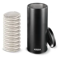 Hama 111272 Dose für Kaffeepads matt, schwarz