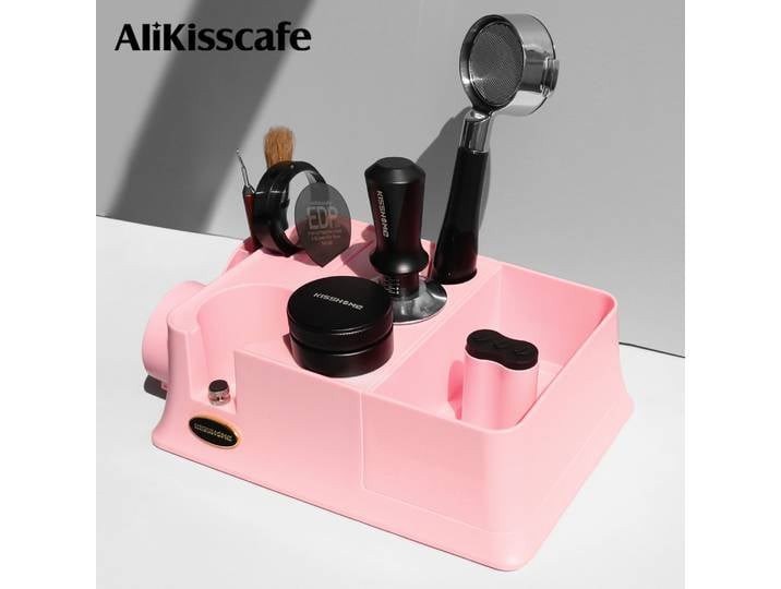 Station de tamping pour café, support pour porte-filtre, boîte à expresso 51MM 54MM 58MM pour Delonghi Breville, accessoires pour expresso, outil de barista