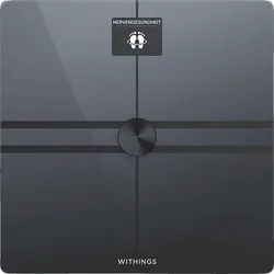 WITHINGS Body Comp Black, Körperanalysewaage