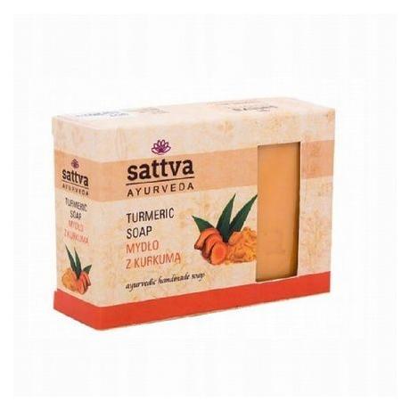Sattva Ayurveda SATTVA Mydło do ciała w kostce z Kurkumą 125g (125 g) (54607914)