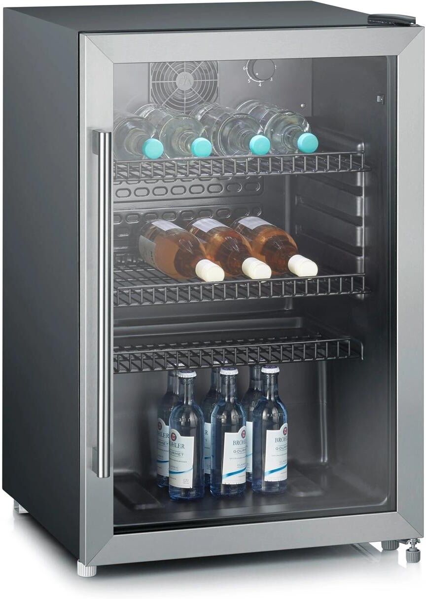 Severin Weinkühlschrank "FKS 8840 Schwarz, Rechts", Energieeffizienz: C, schwarz, B:54,5cm H:84cm T:54cm, Weinkühlschränke, Weinkühlschrank schwarz Einheitsgröße